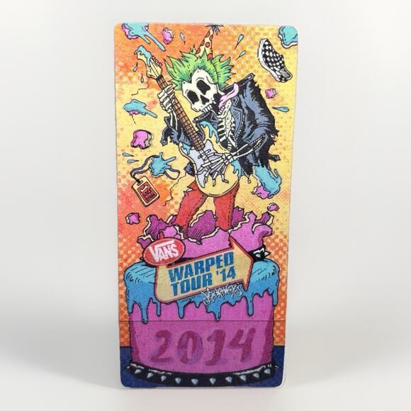 Other - Vans Warped Tour 2014 Collectors Ticket Pop Punk Metal Metalcore Hardcore